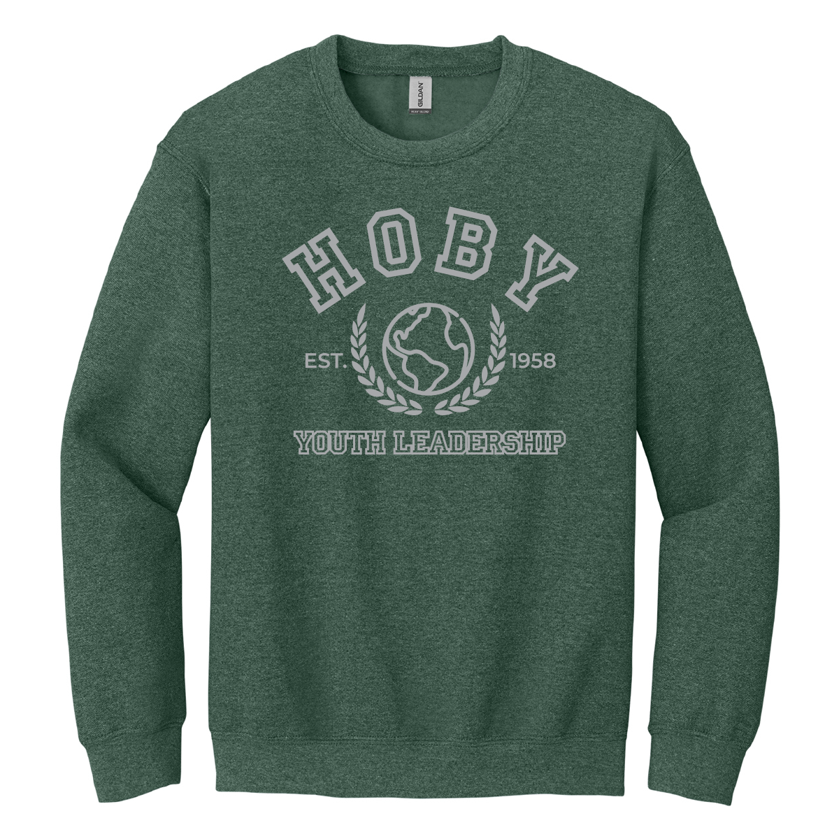 Gildan Heavy Blend Crewneck Sweatshirt- EST. 1958