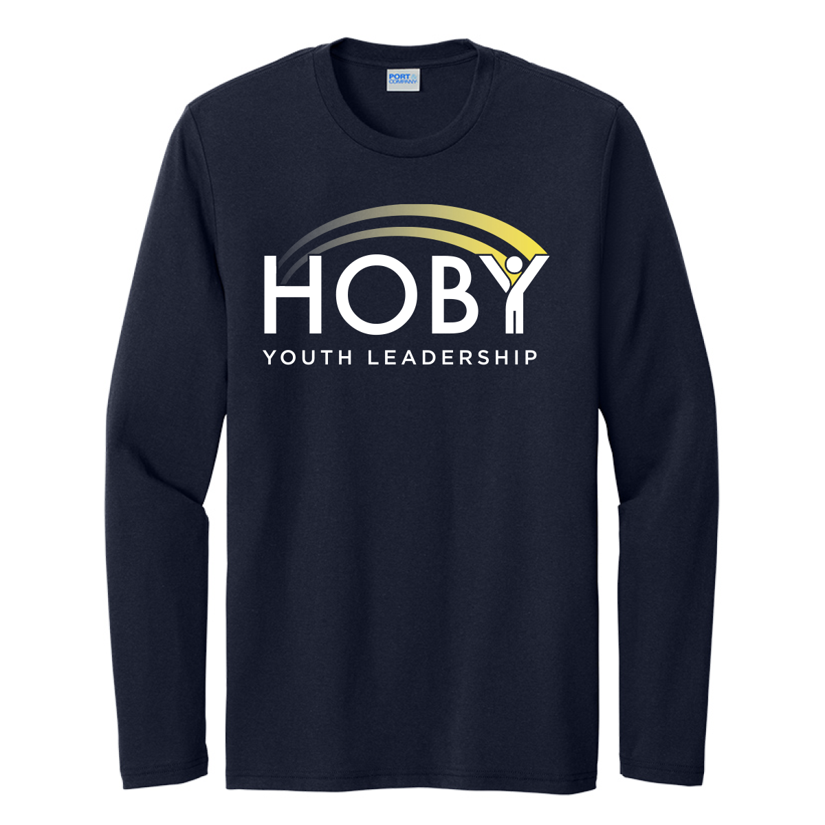 Port & Company® Unisex Tri-Blend Long Sleeve HOBY Tee
