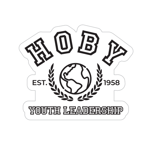 HOBY Collegiate EST. 1958 Vinyl Sticker