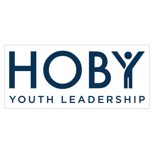 HOBY Youth Leadership Rectangle Vinyl Sticker